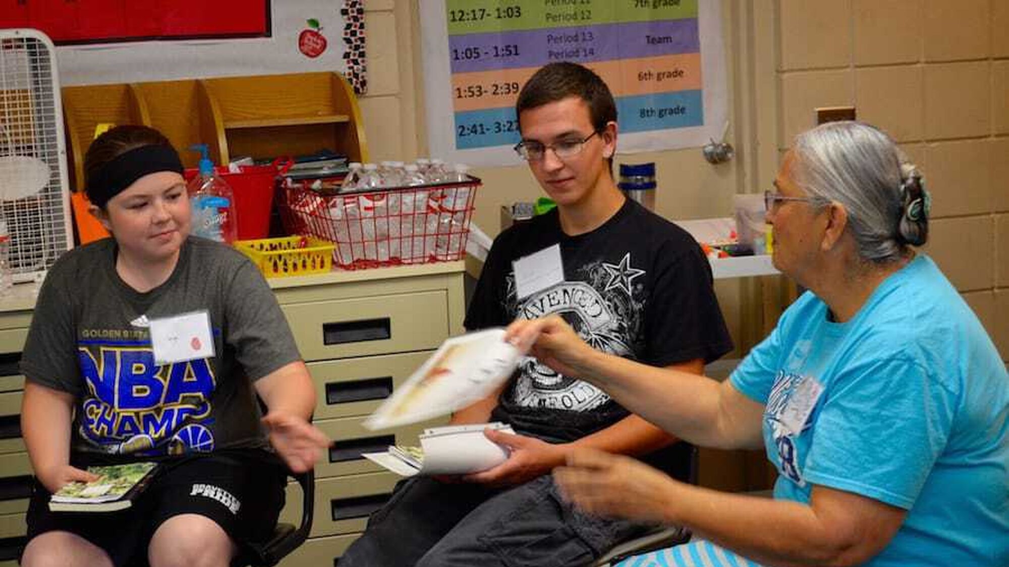 Jeryn and Rick with Denise